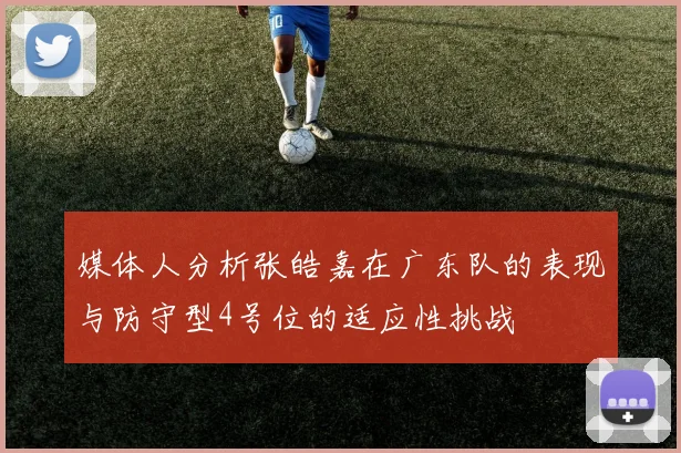 媒体人分析张皓嘉在广东队的表现与防守型4号位的适应性挑战